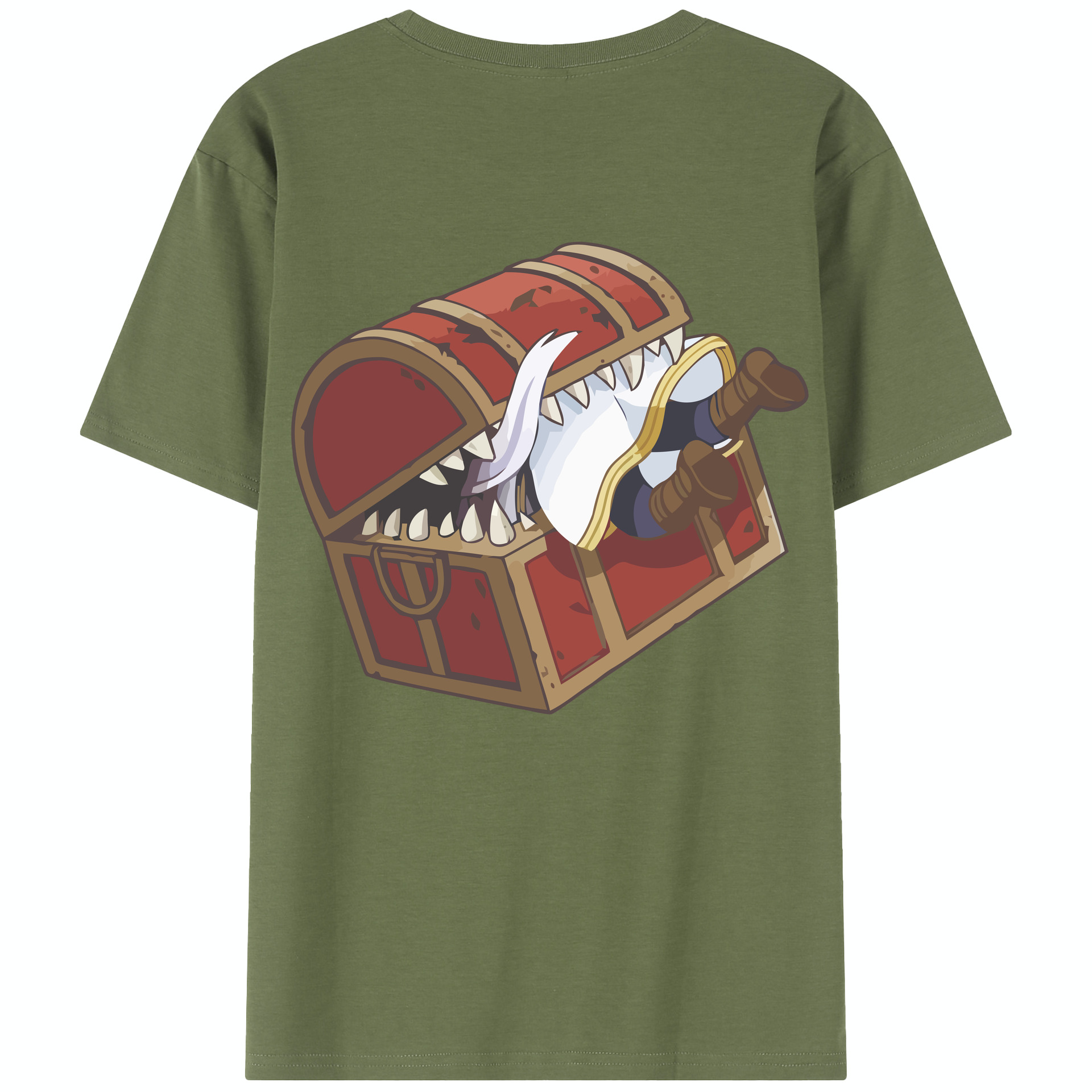 （画像用） 葬送のフリーレン Frieren 綿100％半袖Tシャツ（背面プリント）
